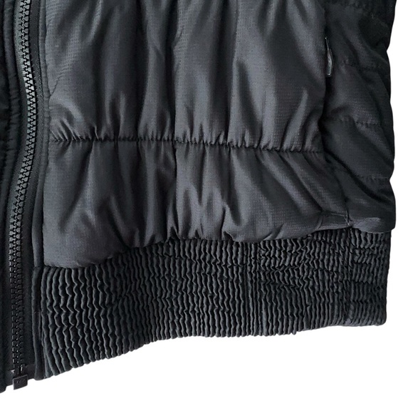COLUMBIA WOMEN’S OMNI HEAT BLACK QUILTED BOMBER JACKET POCKETS | LARGE - Picture 5 of 12